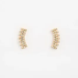 BRINCO EAR CUFF COM PEDRAS