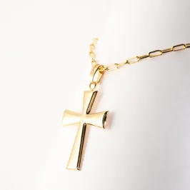 COLAR CORRENTE CARTIER CRUCIFIXO