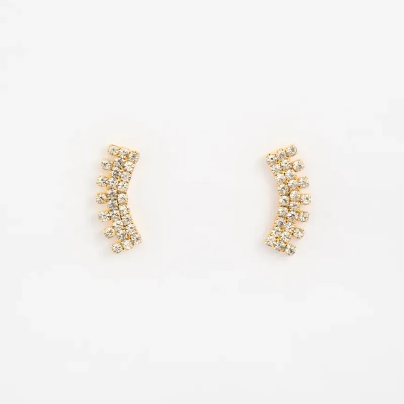 BRINCO EAR CUFF COM PEDRAS