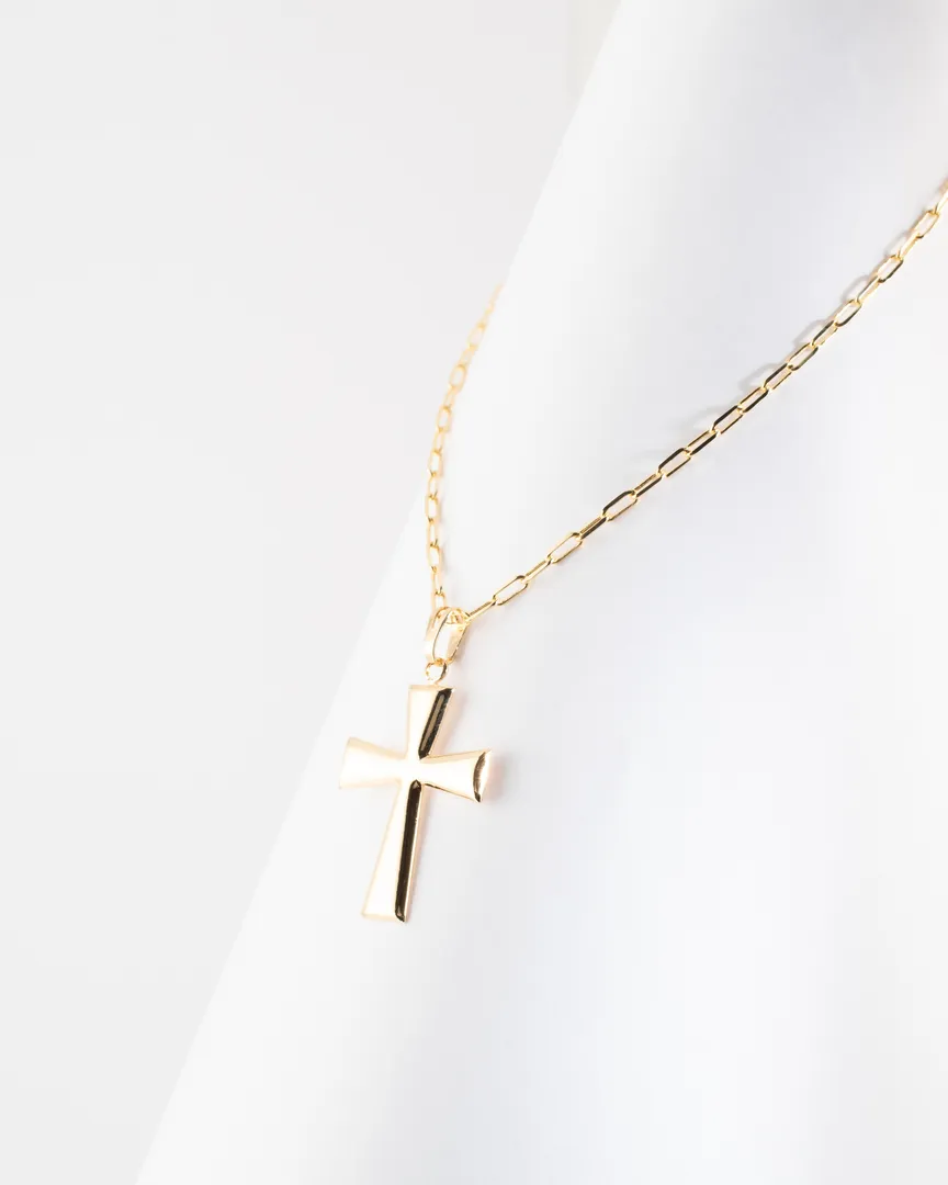 COLAR CORRENTE CARTIER CRUCIFIXO