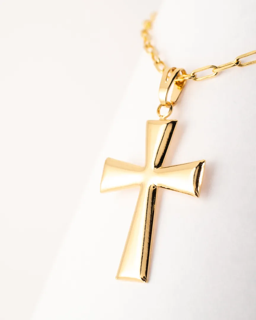 COLAR CORRENTE CARTIER CRUCIFIXO