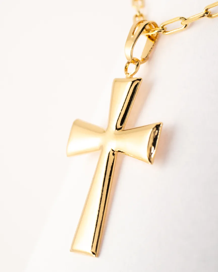 COLAR CORRENTE CARTIER CRUCIFIXO