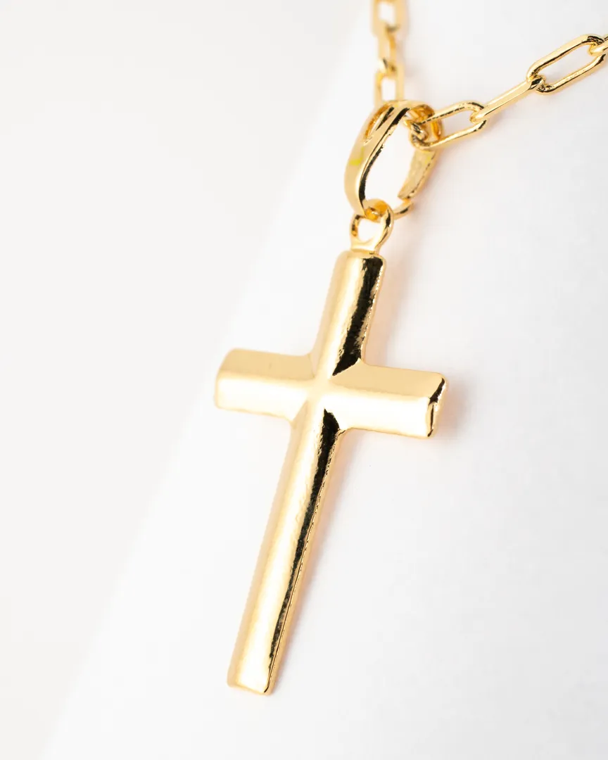 COLAR CORRENTE CARTIER CRUCIFIXO