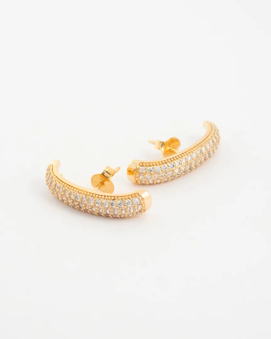 BRINCO EAR CUFF CÔNCAVO CRAVEJADO