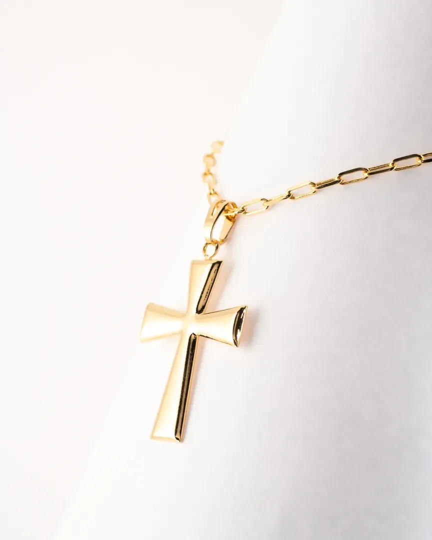 COLAR CORRENTE CARTIER CRUCIFIXO