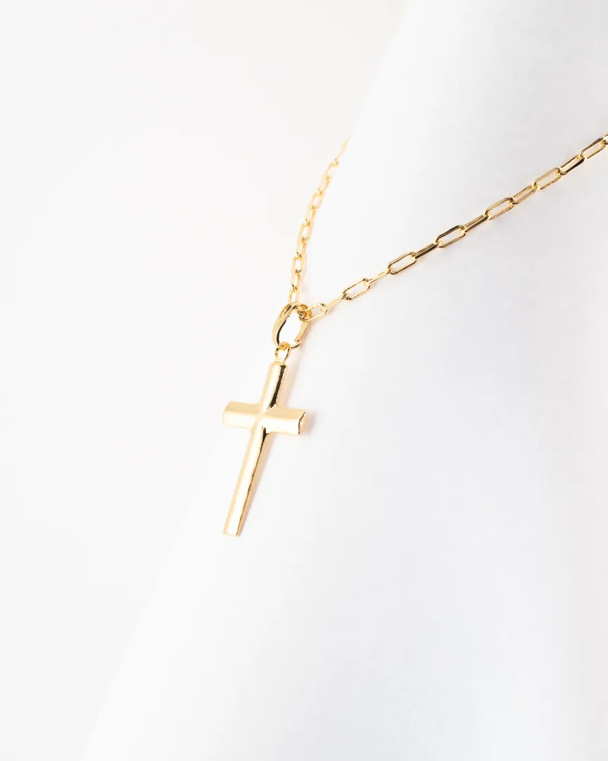 COLAR CORRENTE CARTIER CRUCIFIXO